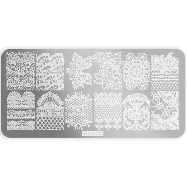 MPK Nails® Stamping Schablone STP-08
