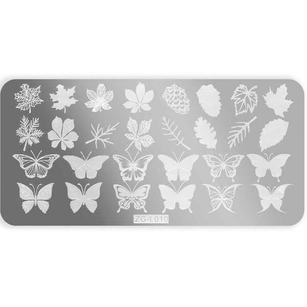 MPK Nails® Stamping Schablone STP-09