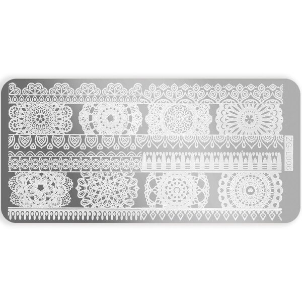 MPK Nails® Stamping Schablone STP-12