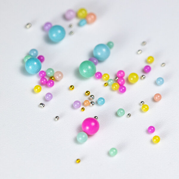 MPK Nails® Nail Art Kaviar - Perlen Pastell Mix