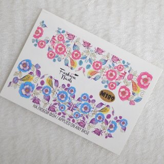 Nail Wraps metallic