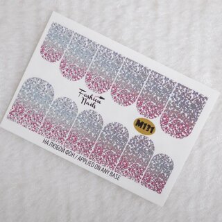 Nail Wraps metallic