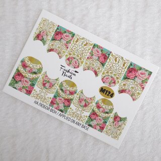 Nail Wraps metallic