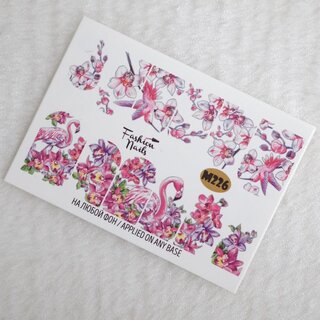 Nail Wraps metallic m226