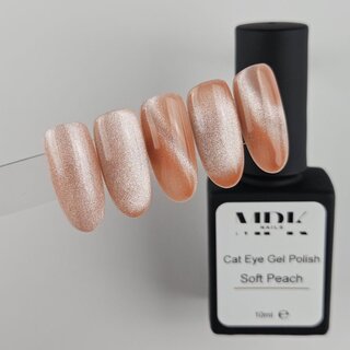 Cat Eye Gel Polish Soft Peach