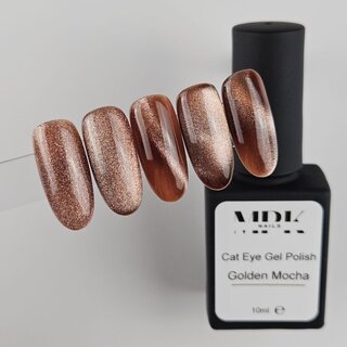 Cat Eye Gel Polish Golden Mocha