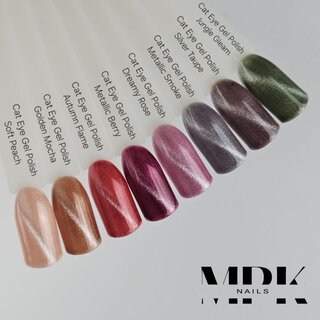 Cat Eye Gel Polish - 8 Farben im Set