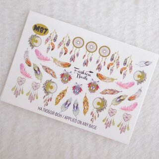 Nail Wraps metallic m87