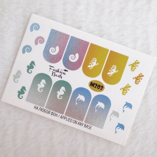 Nail Wraps metallic