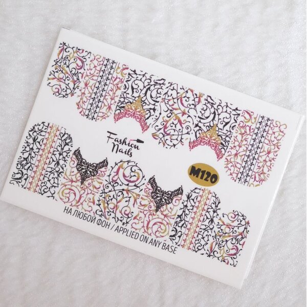 Fashion Nails Nail Wraps metallic