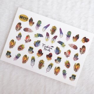 Nail Wraps metallic m113