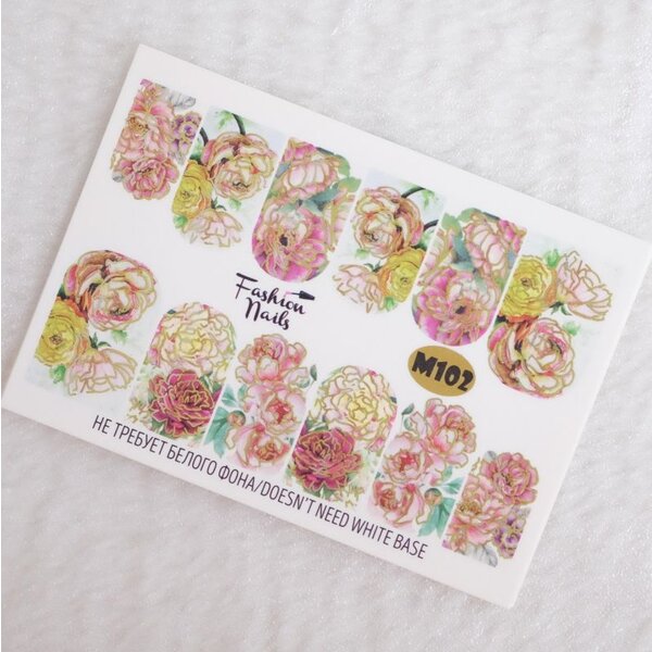 Fashion Nails Nail Wraps metallic