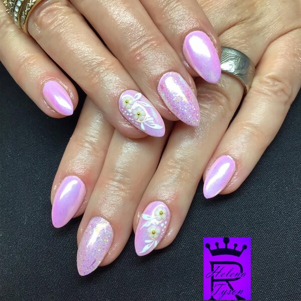 MPK Nails® Nailart Overlays Blumen bunt 02