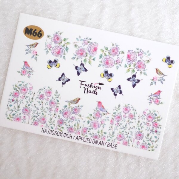 Fashion Nails Nail Wraps metallic m66