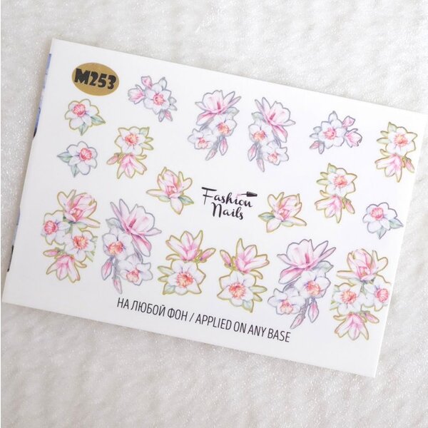 Fashion Nails Nail Wraps metallic m253