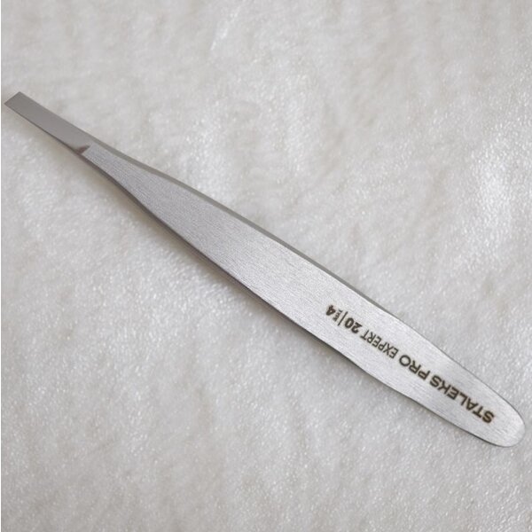 STALEKS Augenbrauenpinzette EXPERT 20 TYP 4 (schmal abgeschrägt)