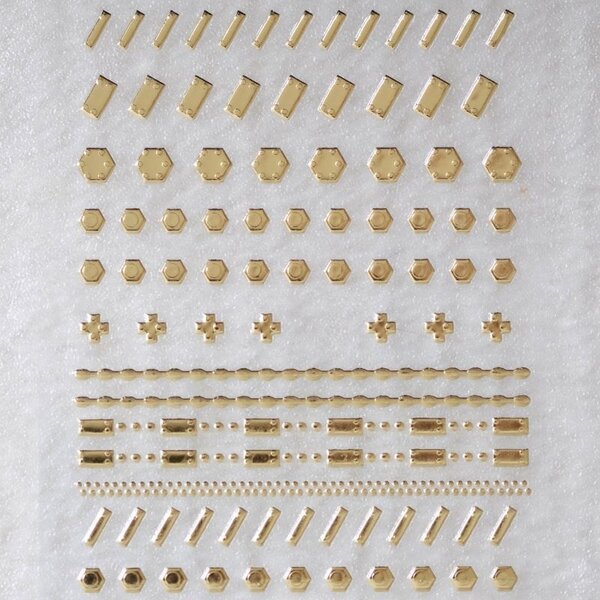 MPK Nails® Nail Sticker gold - 5D 02