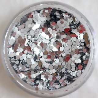 Glitter Pailletten klein 03 Silber