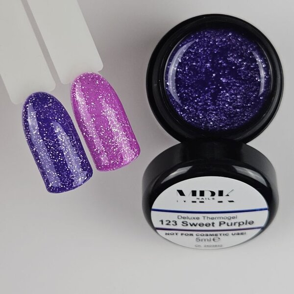 MPK Nails® Deluxe Thermogel 5ml - 123  Sweet Purple