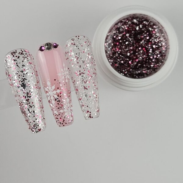 Noble Chromes Glittergel Pink Boutique 5ml