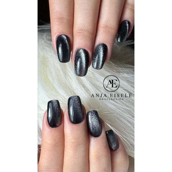 MPK Nails® Cat Eye UV Nagellack Metallic Smoke