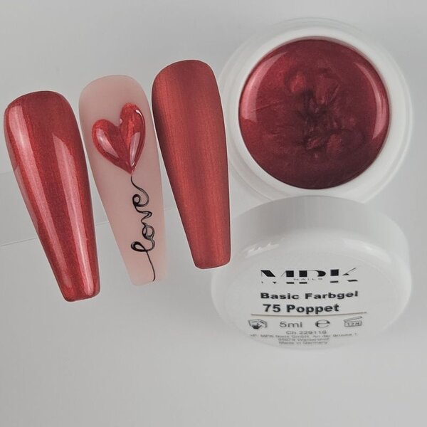 MPK Nails® Basic Farbgel 75 Poppet