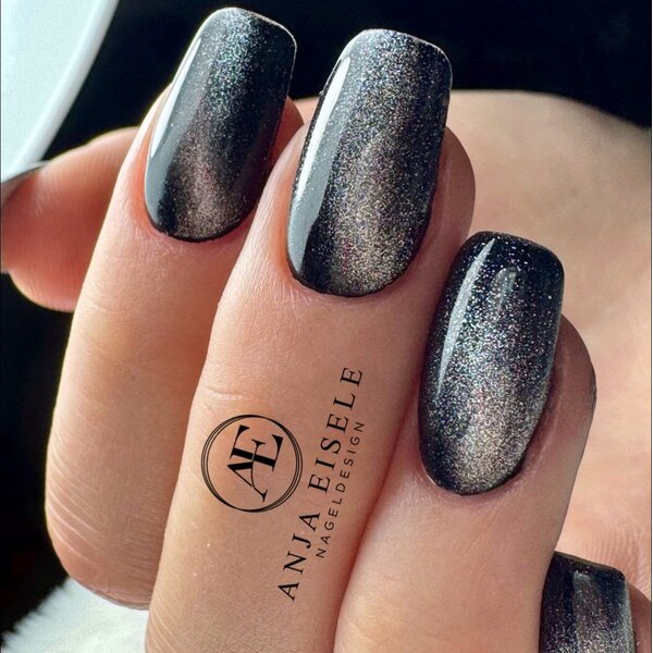 MPK Nails® Cat Eye UV Nagellack Metallic Smoke