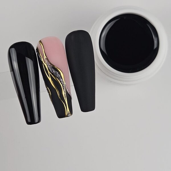 MPK Nails® Basic Farbgel 8 Black Sea