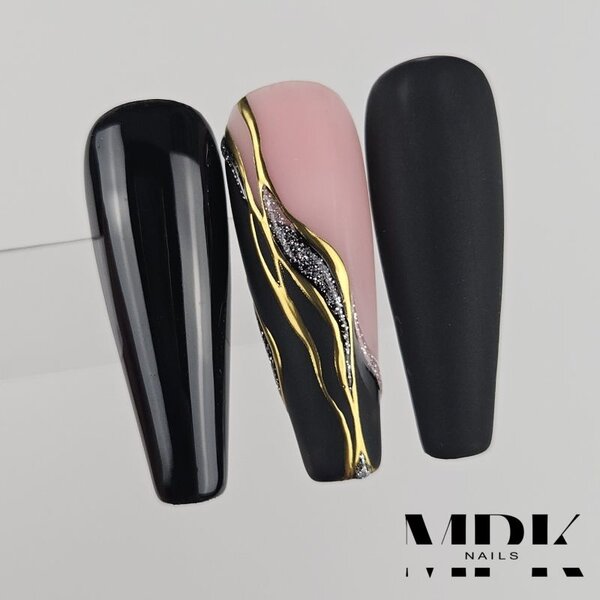 MPK Nails® Basic Farbgel 8 Black Sea