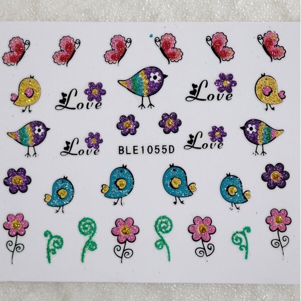 MPK Nails® Nail Sticker B275