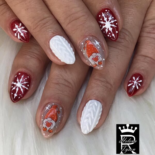 MPK Nails® Deluxe Glittergel 317 Bordeaux Fine