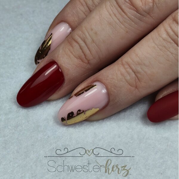 MPK Nails® Professional Farbgel Bordeaux