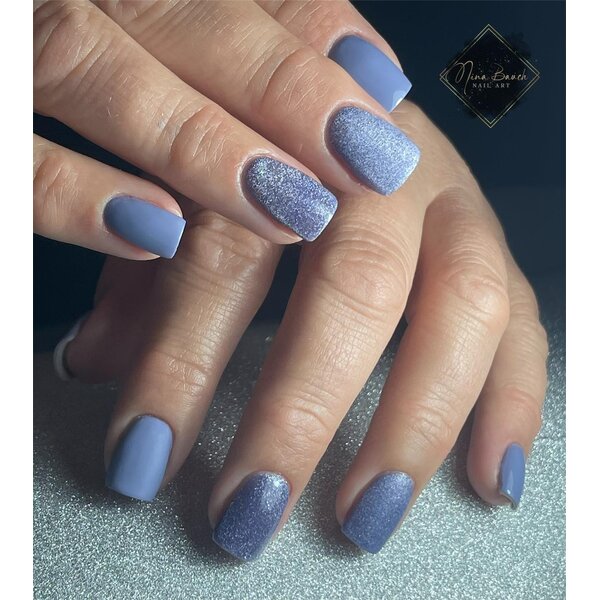 MPK Nails® Bright Cat Eye UV Nagellack Cosmic Blue