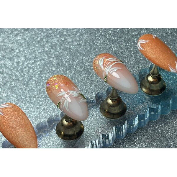 MPK Nails® Bright Cat Eye UV Nagellack Autumn Rust