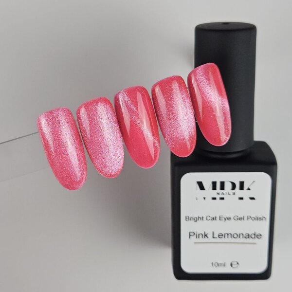 MPK Nails® Bright Cat Eye UV Nagellack Pink Lemonade