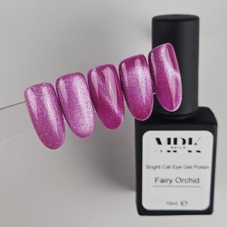 Bright Cat Eye UV Nagellack Fairy Orchid