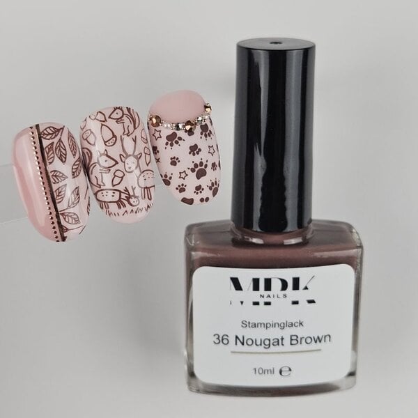 MPK Nails® Stamping Lack 10ml 36 Nougat