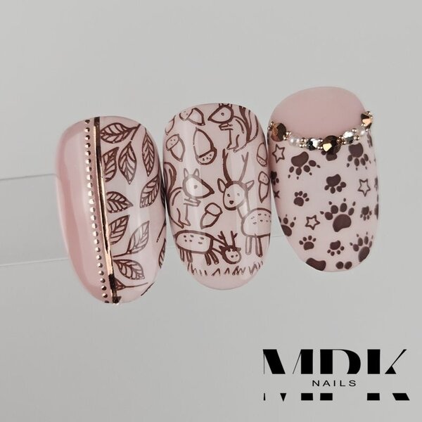 MPK Nails® Stamping Lack 10ml 36 Nougat