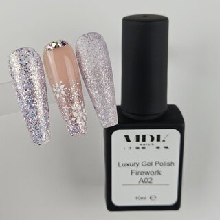 Luxury UV Nagellack A02 Firework
