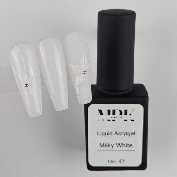 Liquid Acrylgel Milky White 10ml