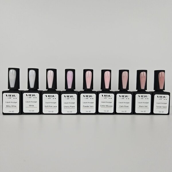 9x Liquid Acrylgel im Set