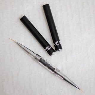 Nail Art Liner schwarz,  2-seitig