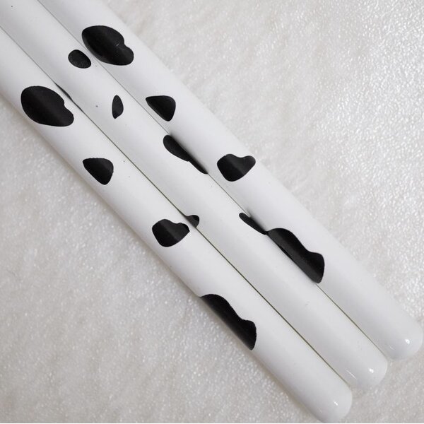 MPK Nails® Acrylpinsel im 3er Set, Kuhdesign