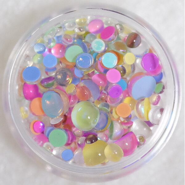 MPK Nails® Overlays Mermaid Kristalle Tropfen 11) MIX