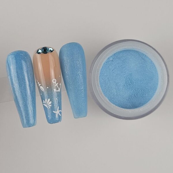 MPK Nails® Farb-Acryl 64 Metallic Blue