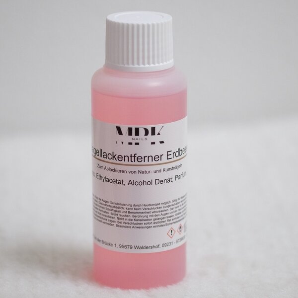 MPK Nails®   Nagellackentferner acetonfrei Erdbeere