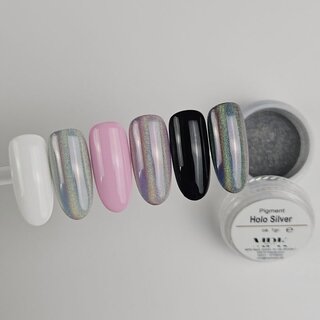 Holographic Pigment Silver