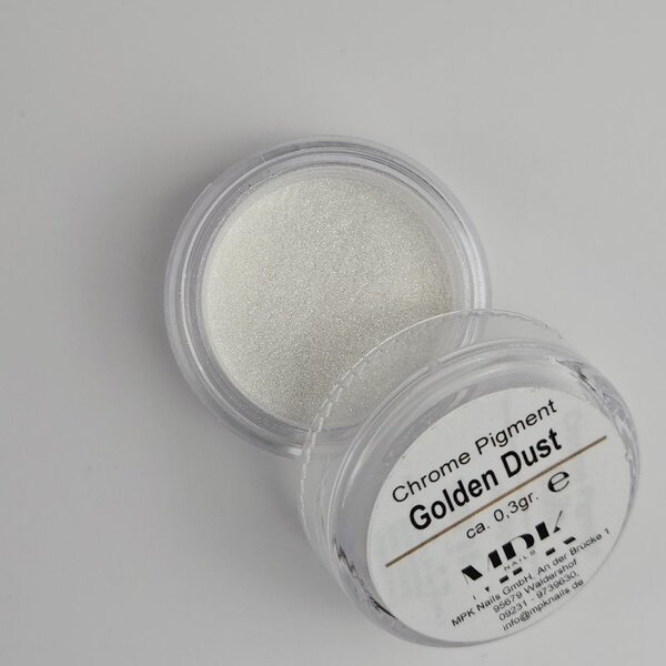 MPK Nails® Chrome Pigment Golden Dust