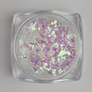 Nail Art Flakes mit Farbwechsel 03) Pink