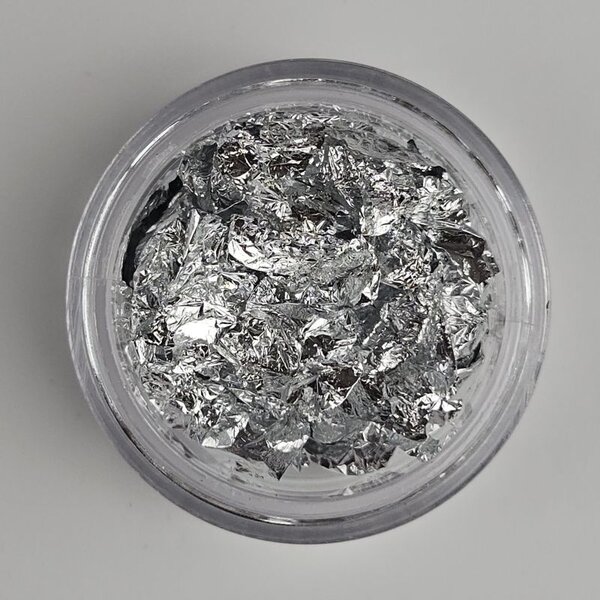 MPK Nails® Nail Art Folie  silber